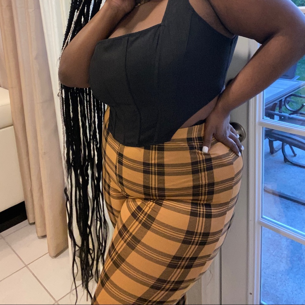 Black Bustier Corset Top